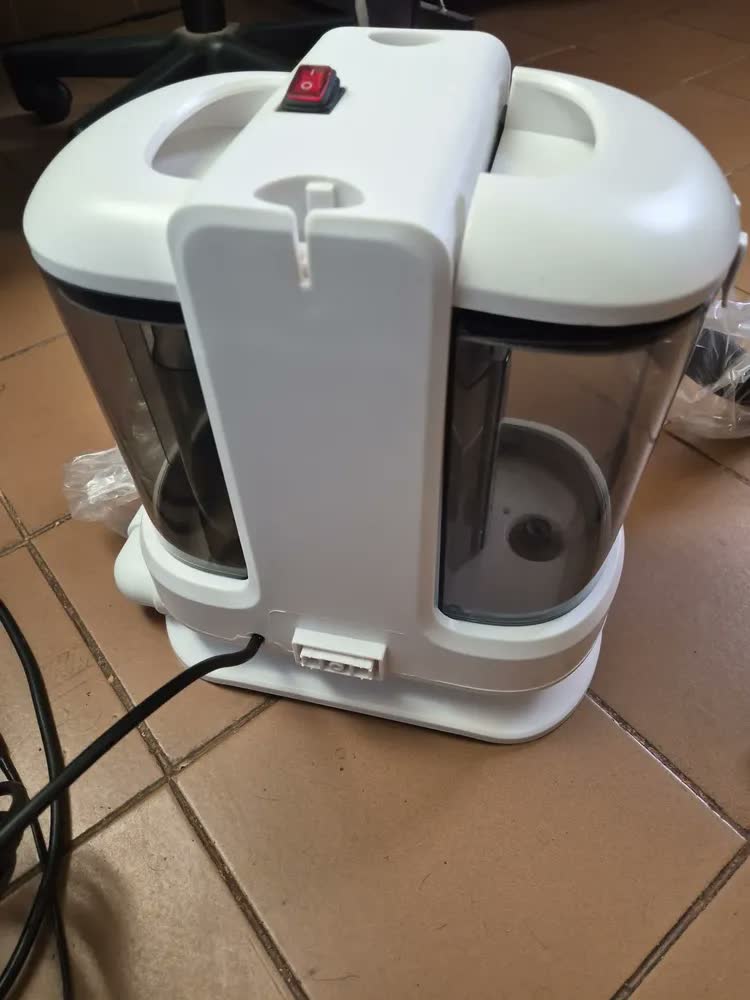 foto de Extratora Higienizadora Portátil 3 em 1 1000W 18kPa Aspirador de Pó e Água Profissional Pulveriza Esfrega Extrai Limpeza Profunda de Sofá Tapete Estofados Colchão Remoção de Pelos Autolimpeza Tanques