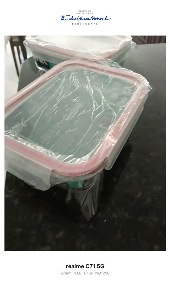 foto de Kit 3 Potes Marmita Vidro Hermético 1,5l Free Freezer Microondas Forno Água Fitness Anti Vazamento M&k Home Store