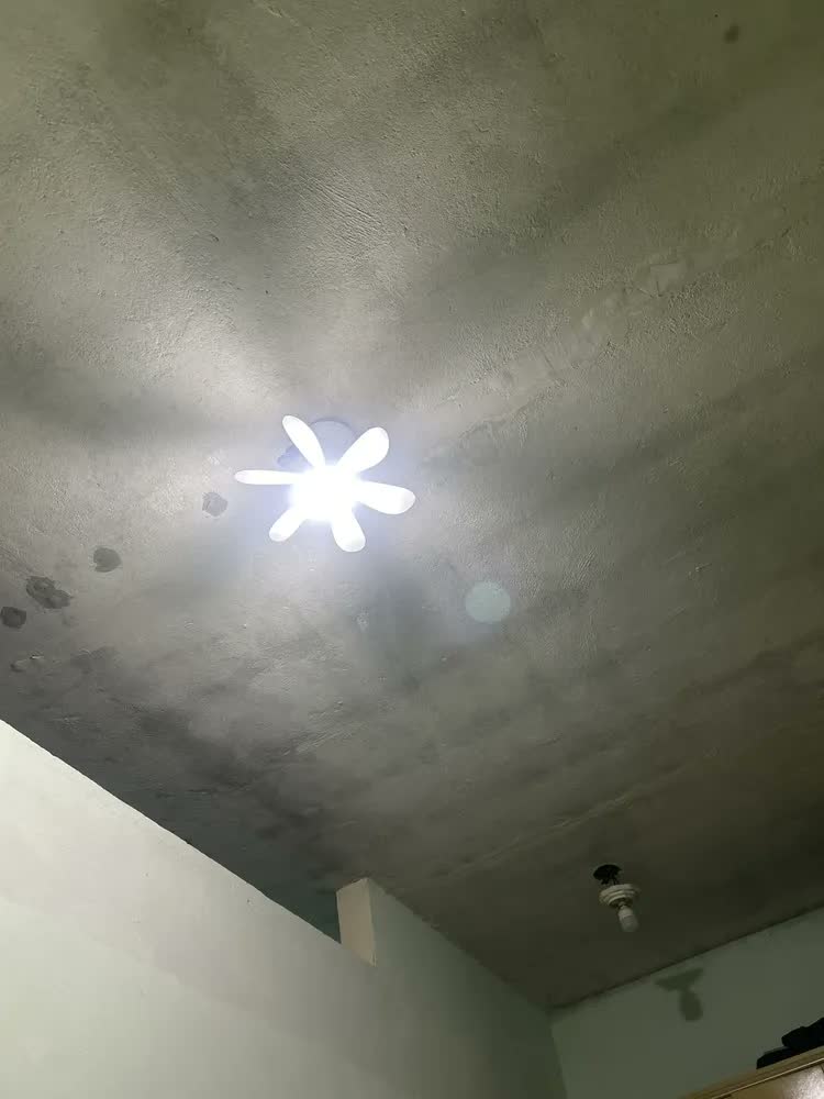 foto de Ventilador De Teto Silencioso 120w Led Luz Ajustável 42 Cm Branco Plástico 6
