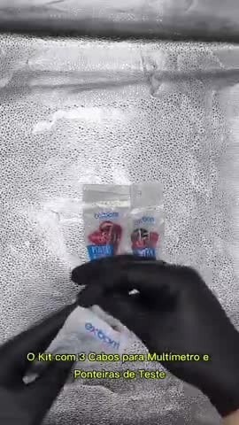 vídeo do produto