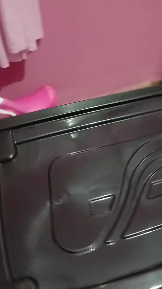 foto de Kit 2 Caixas Organizadoras Multiuso Plástica 56 Litros Preto Lisa