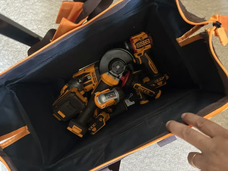 foto de Kit 5 Ferramentas 20v Brushless 2x 4ah Ckli20595-9 Ingco