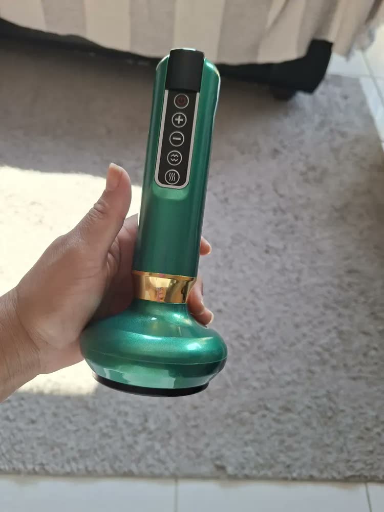 foto de Massageador Ventosa Infravermelho Anti Celulite Corporal