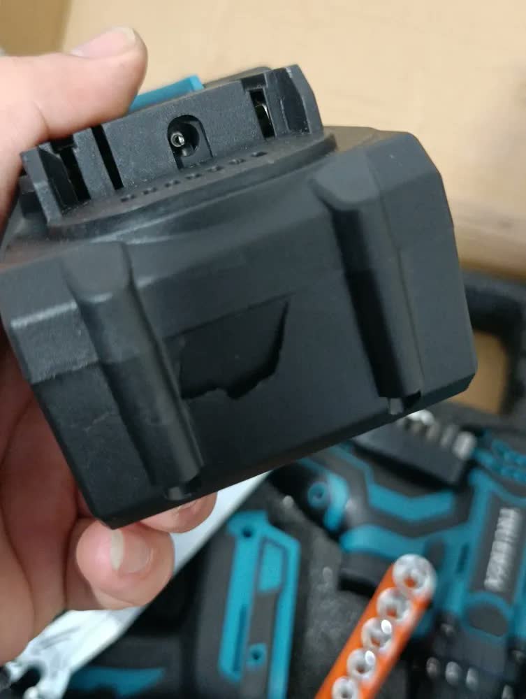 foto de Kit Ferramentas 3 em 1 Truerza: Chave de Impacto, Furadeira e Esmerilhadeira sem Fio 21V