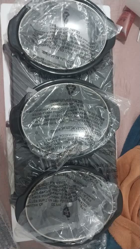 foto de Rechaud Elétrico Triplo Buffet Slow Cooker 3 Panelas