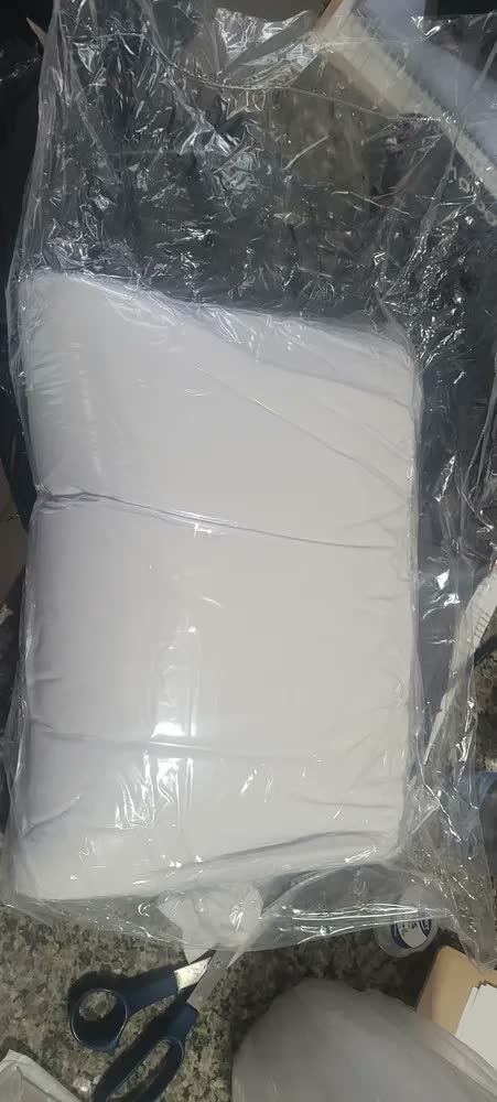 foto de Travesseiro Nasa Cervical Ortobom Ortopédico Anatômico Gel