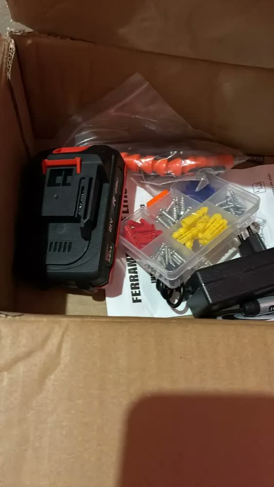 foto de Parafusadeira Furadeira De Impacto Brushless 2 Baterias