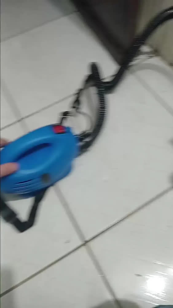 foto de Pistola pintura pulverizadora elétrica 650w 800ml azul