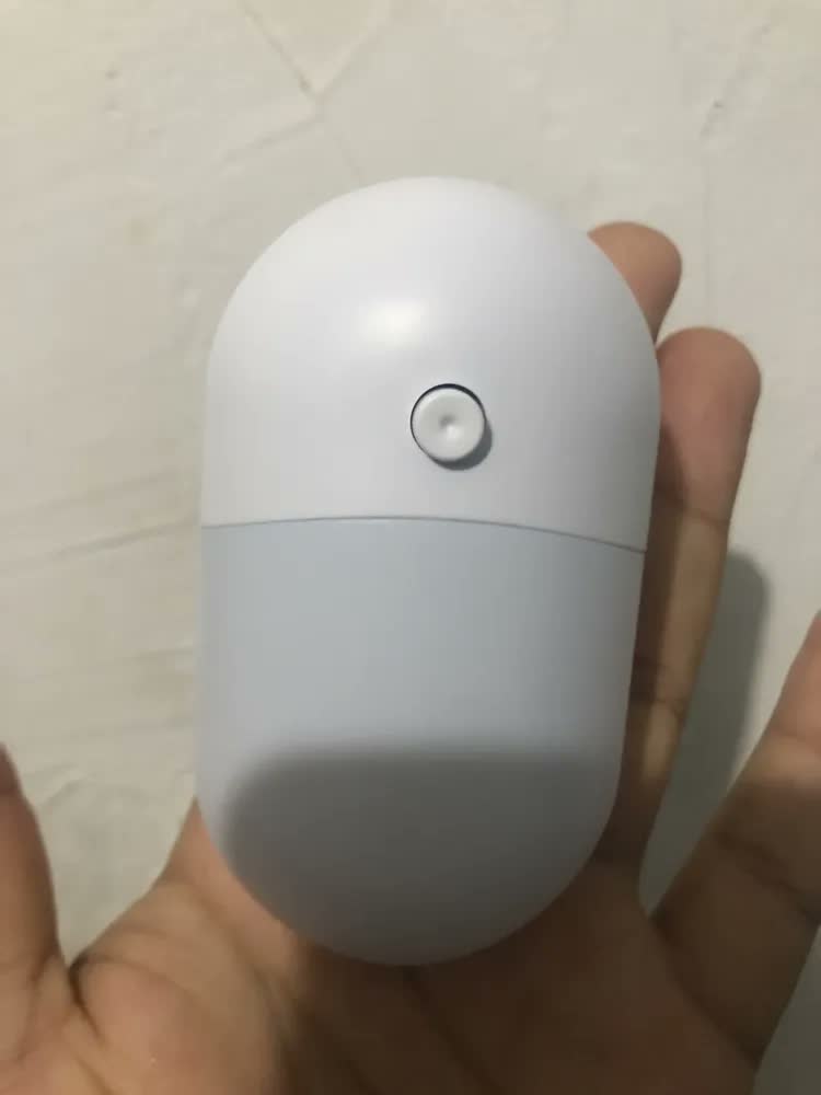 foto de Kit 2 Luminárias Tomada Led Mini Abajur Iluminação Quarto Branco