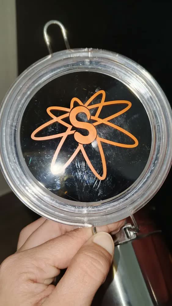 foto de Pote Hermético Aço Inox Sadhu 513ml Porta Erva Matéria Prima Inox