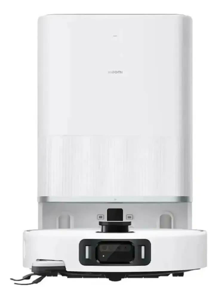 Aspirador Robô Xiaomi Robot Vacuum 5 Base Auto Branco