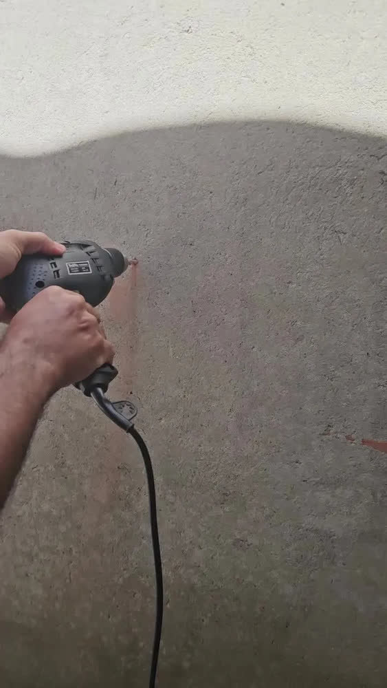 foto de Furadeira martelete parafusadeira elétrica de 13mm BELFFE FURDE650WBELFFE 650W + accesorio com função impacto furar concreto alvenaria 60Hz