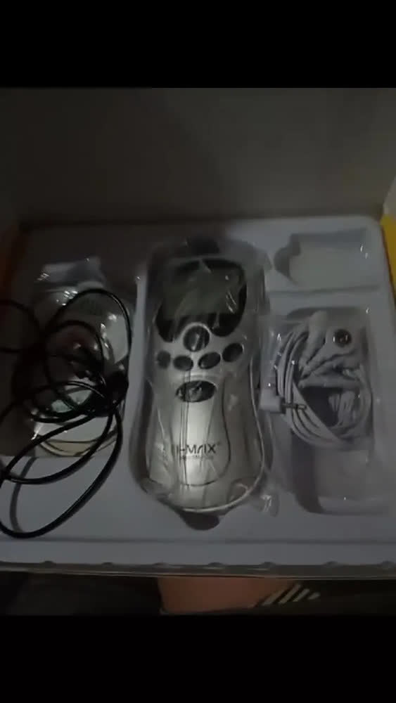 foto de Aparelho Fisioterapia Massageador Elétrico Digital Therapy Machine Acupuntura Portátil Tens Fes Eletroestimulador Alívio 127 220v