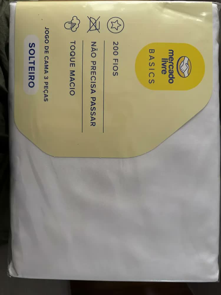 foto de Jogo De Lençol Microfibra 4 Peças 200 Fios Queen - Meli Basics