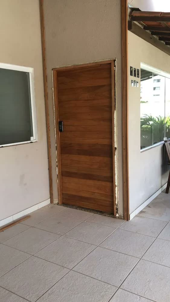 foto de Fechadura Digital Porta De Madeira Intelbras Fr101 Preto