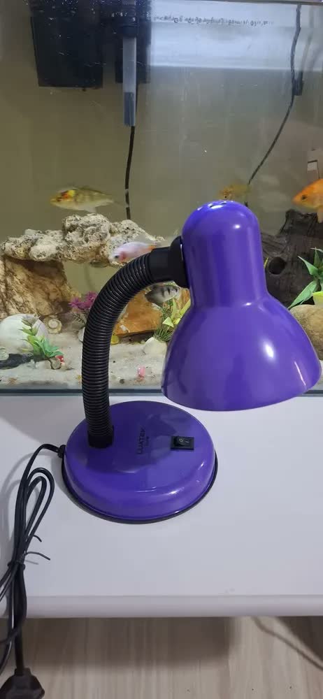 foto de Abajur de Mesa Preto LED Bivolt Luminária de Cabeceira Moderna Decorativa para Quarto Sala Escritório Luz de Leitura