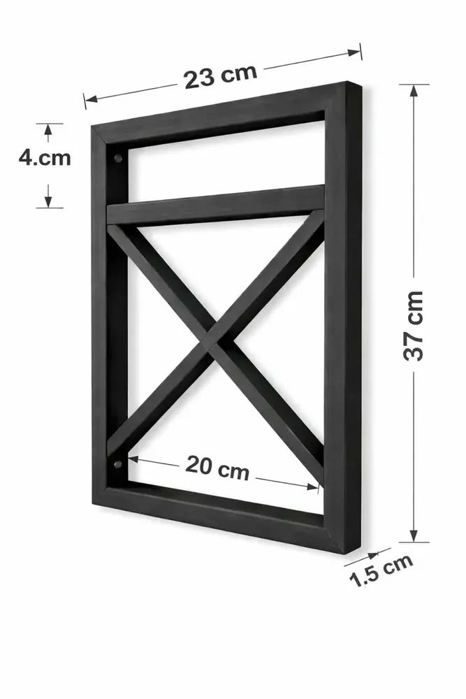 Prateleira De Parede Estilo Industrial Moderna Rústica 80cm