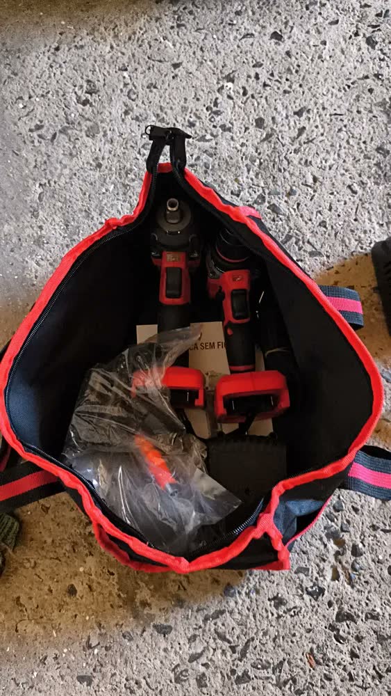 foto de Kit Furadeira E Parafusadeira Elétricas Chave De Impacto Brushless Kit Ferramentas