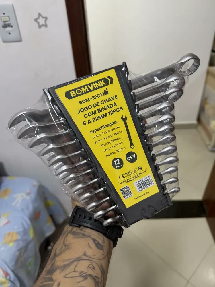 foto de Maleta Estojo Kit Caixa Jogo Ferramentas Completa 58 Peças DEVILPREX