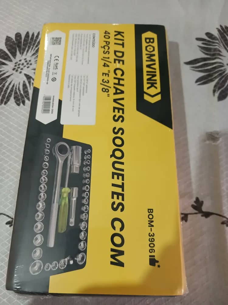 foto de Maleta Estojo Kit Jogo 169 Ferramentas Caixa Completa Devilprex Preto