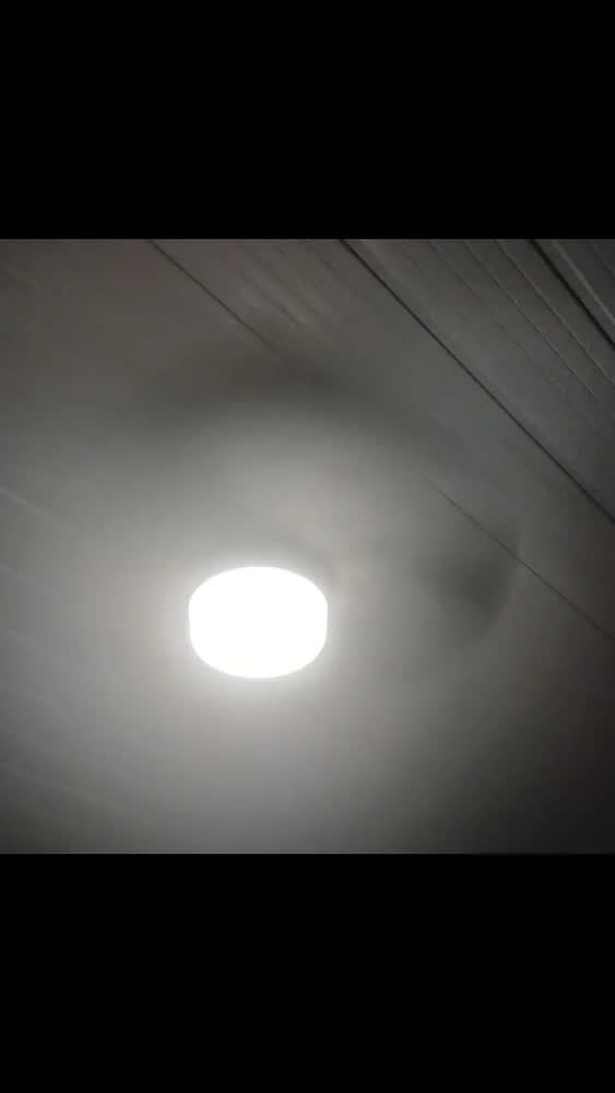 foto de Luz Do Ventilador Do Teto Led Com Controle Remoto,42cminstalação Fácil Baseada Em E26, Escurecimento Sem Passos De 3 Cores，Preto