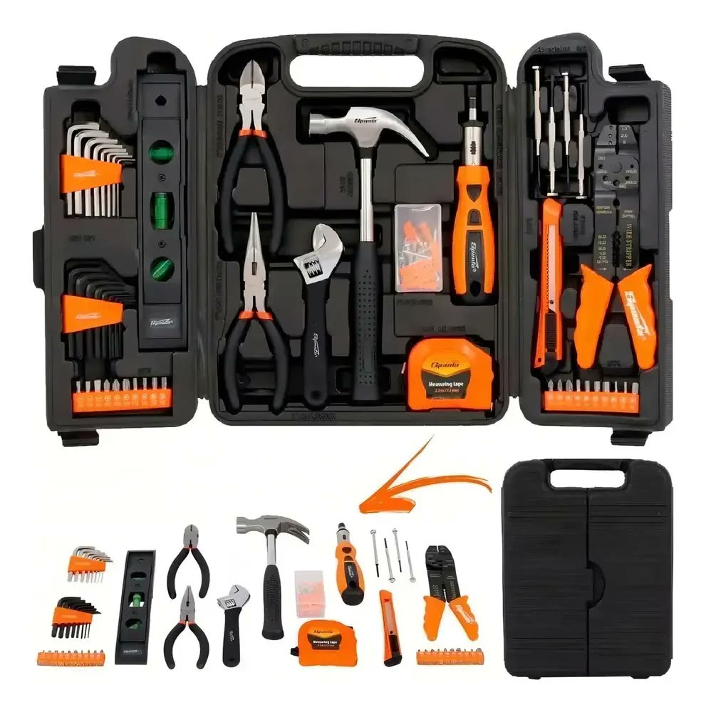 Kit Jogo De Ferramentas Completa Com 129 Peças