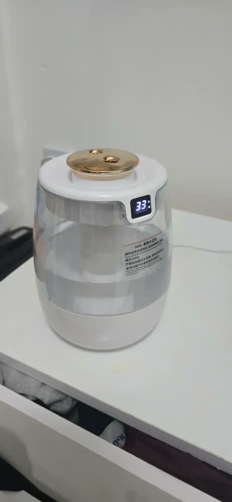 foto de Umidificador de Ar Portátil 2,0L Umidificador Aromaterapia Bivolt Branco