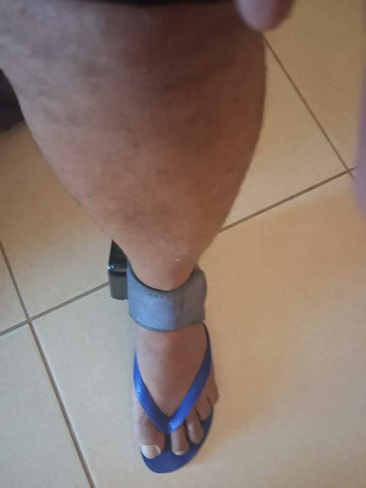 foto de Massageador Elétrico para Tornozelo Fallove com Aquecimento e Vibração, Sem Fio