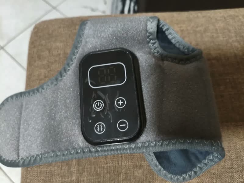 foto de Massageador Elétrico para Tornozelo Fallove com Aquecimento e Vibração, Sem Fio