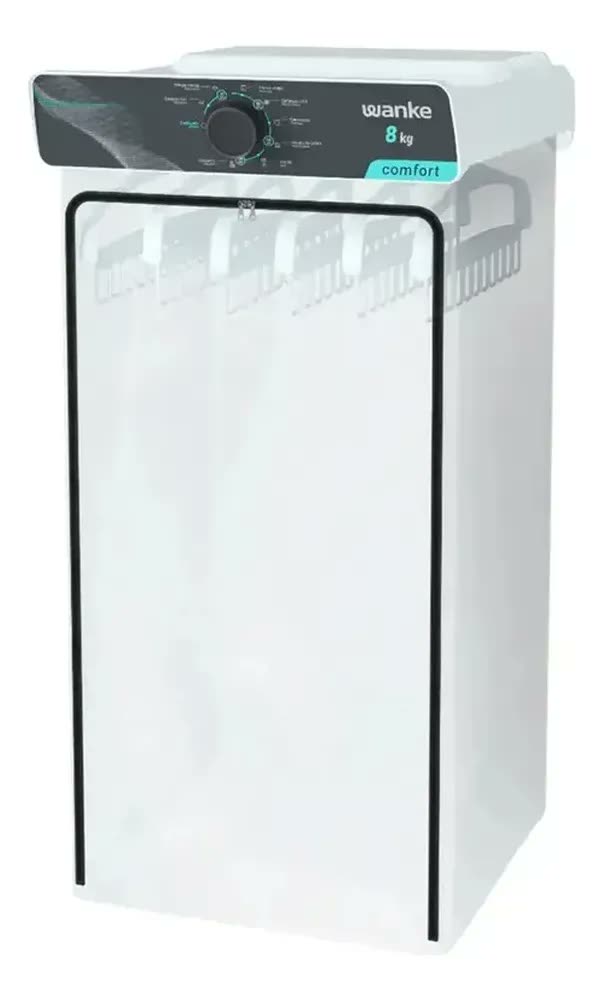Secadora De Parede Comfort Swca080 Wanke 8kg Wanke Branco