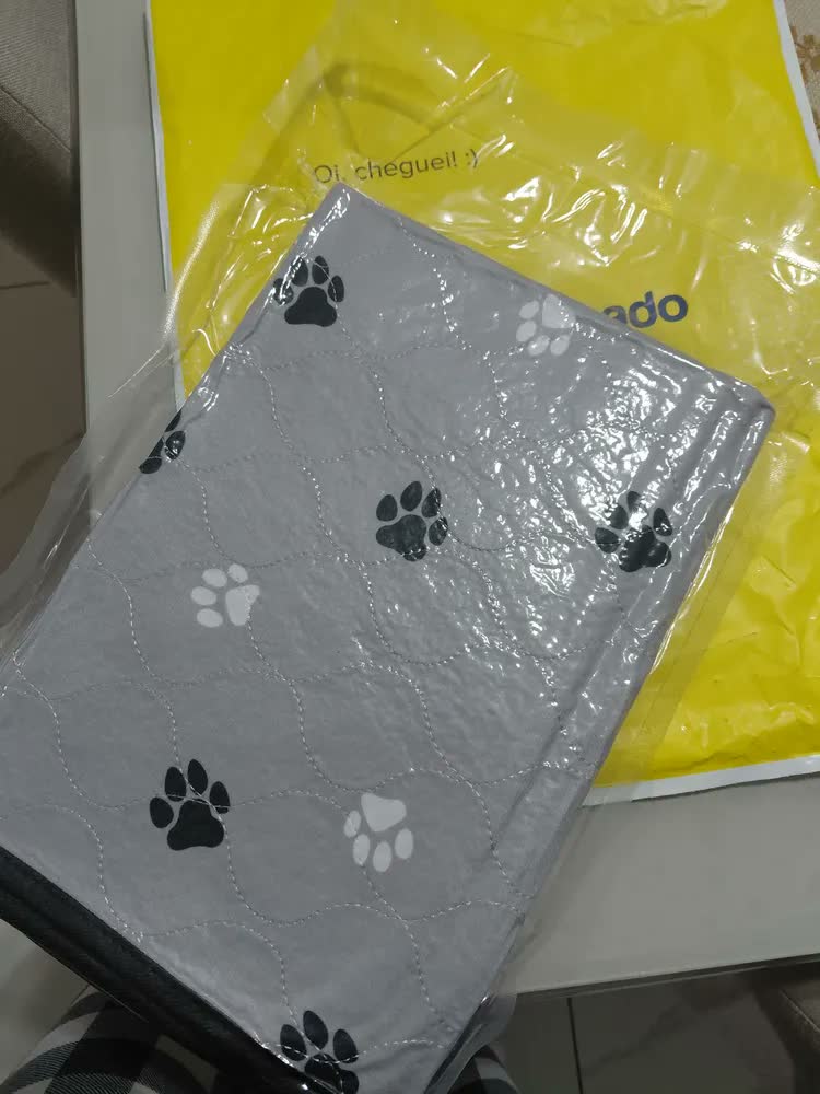 foto de Tapete Higiênico Lavável para Pets de Algodão New Pet 80x60 cm