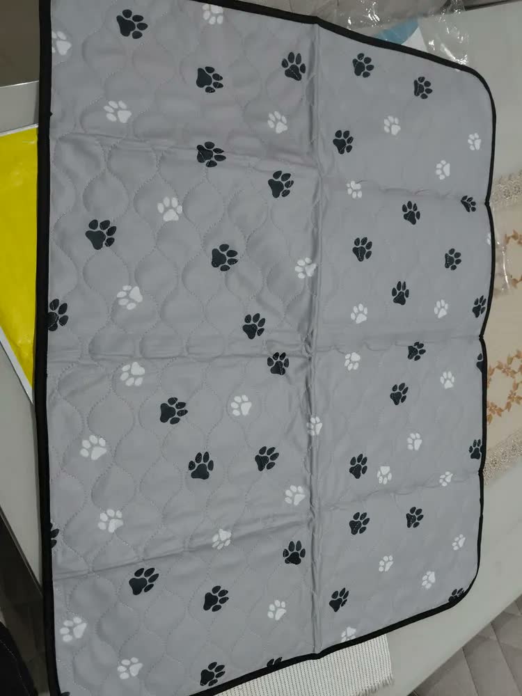foto de Tapete Higiênico Lavável para Pets de Algodão New Pet 80x60 cm