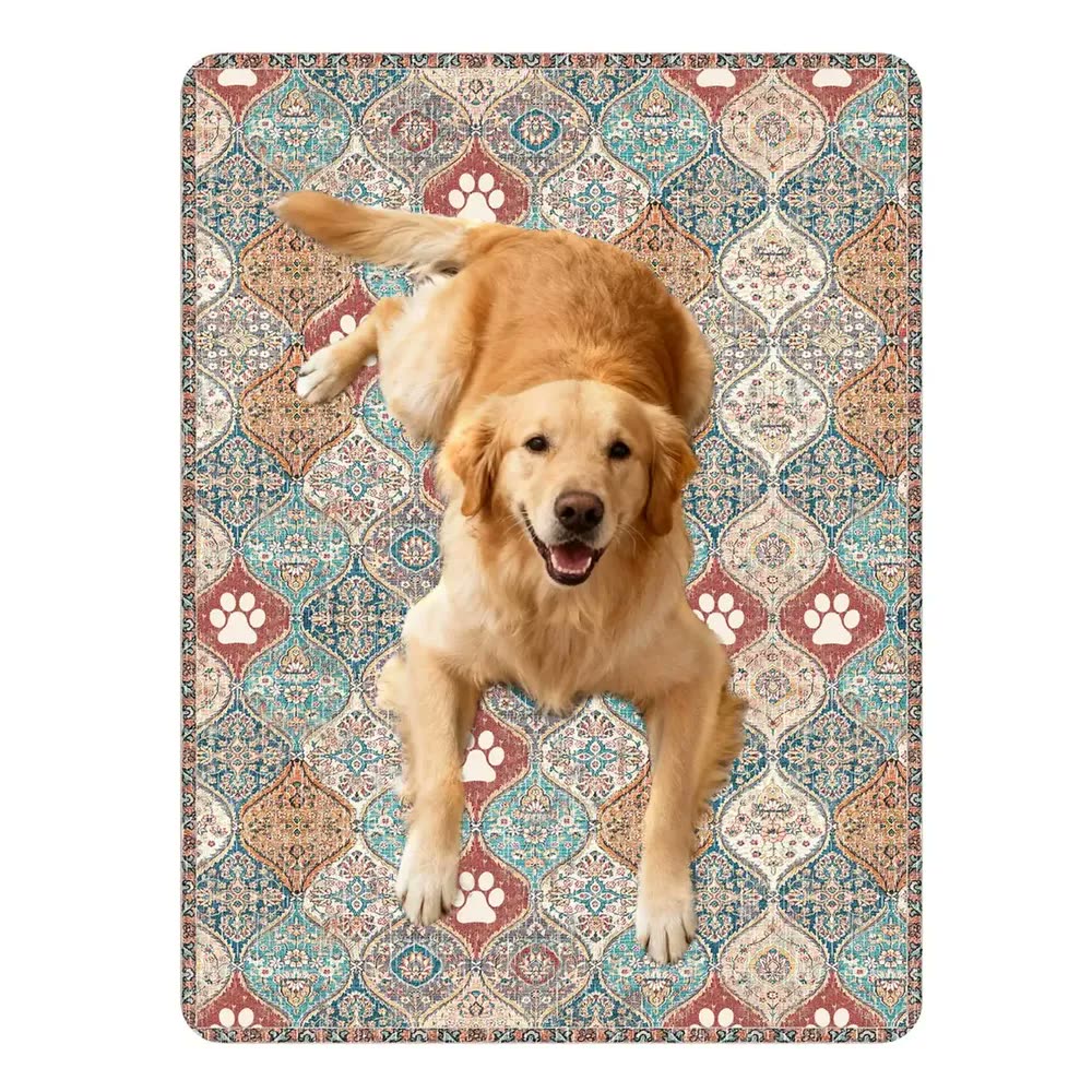 Tapete Higiênico Lavável para Pets de Algodão New Pet 80x60 cm