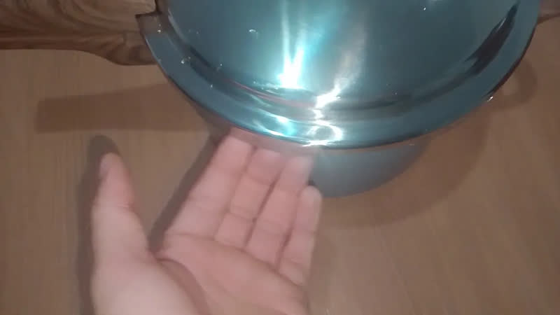 foto de Panela Pressão 4,2l Indução Cerâmica 4 Válvulas Segurança Cor Creme