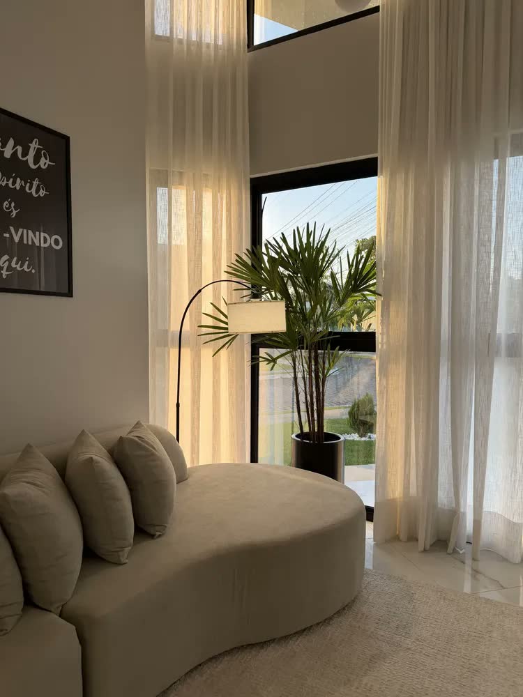 foto de Jayden Luminária de Chão - Arco Abajur de Chão para Sala e Quarto, Base Estável e 3 cores de luz de 9W, Abajur de Tambor ajustável Lâmpada de piso de LED,110-220V