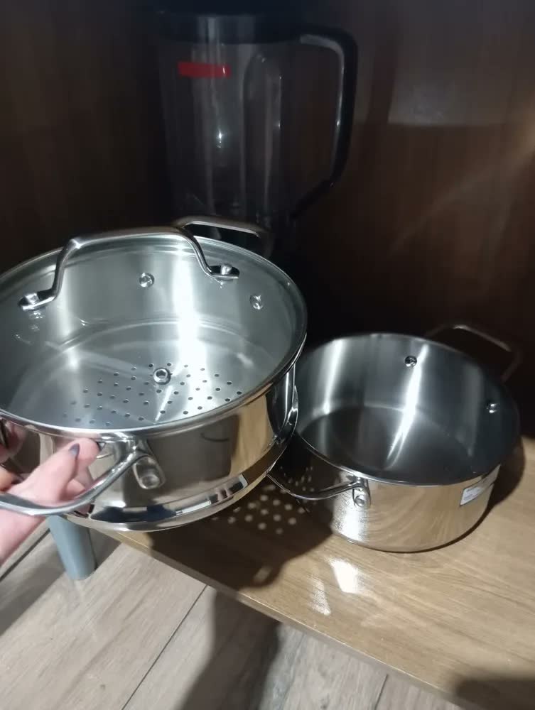 foto de Jogo De Panelas Brinox 5 Peças Inox City