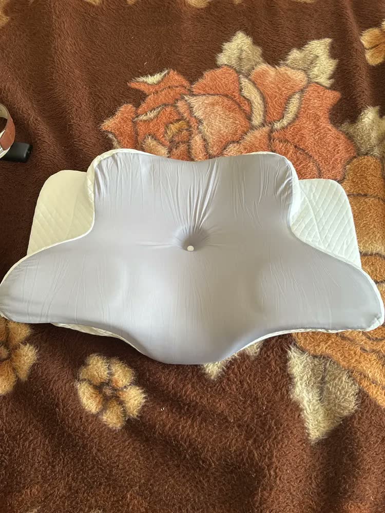 foto de Travesseiro Cervical Ergonômico NovoSono Borboleta de Espuma Viscoelástica