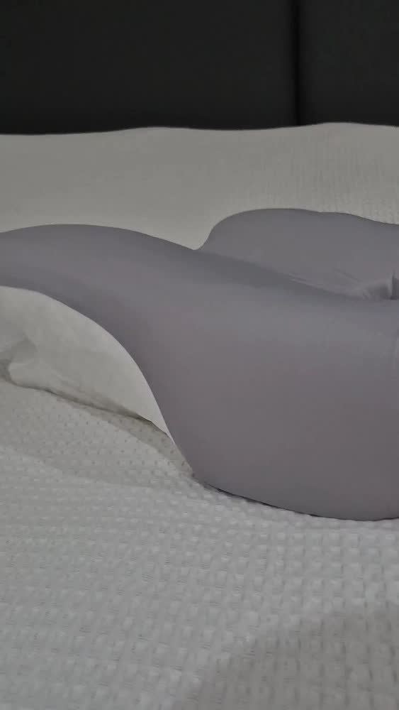 foto de Travesseiro Cervical Ergonômico NovoSono Borboleta de Espuma Viscoelástica
