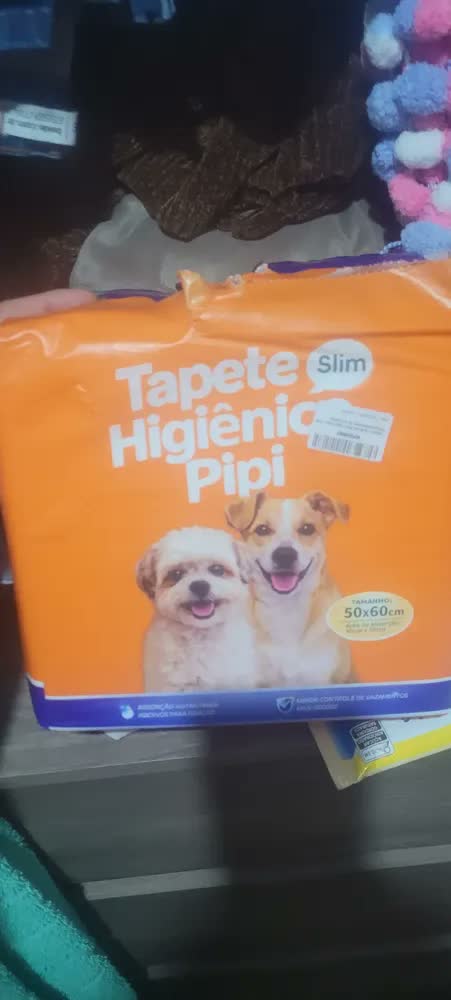 foto de Tapete Higiênico Descartável Luxena para Cães e Gatos 50x60 cm com 50 Unidades e Eliminação de Odor