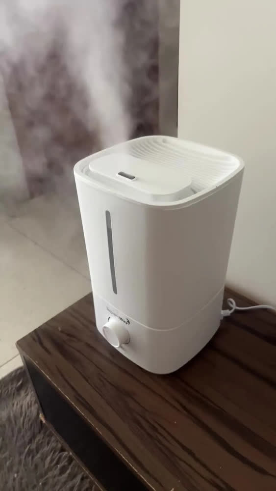 foto de Umidificador De Ar Bivolt 5l Para Quarto Sala E Escritório Branco