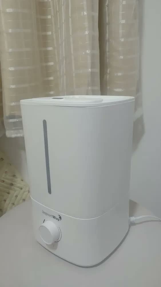 foto de Umidificador De Ar Bivolt 5l Para Quarto Sala E Escritório Branco