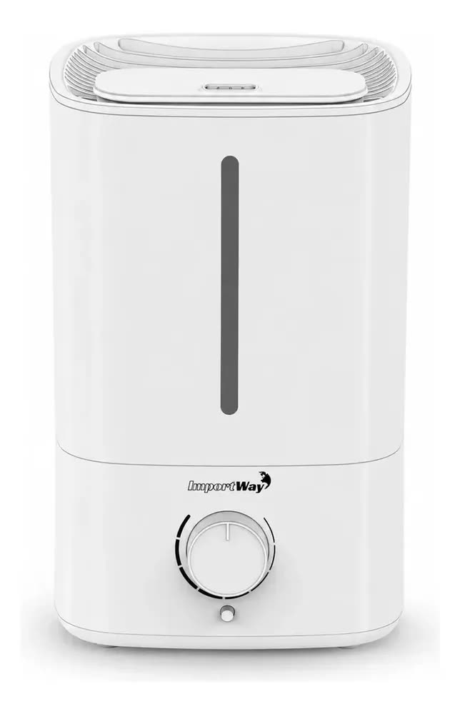 Umidificador De Ar Bivolt 5l Para Quarto Sala E Escritório Branco