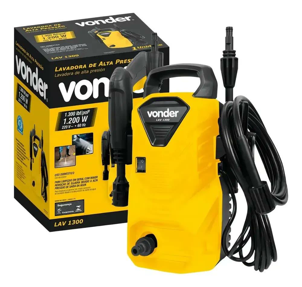Vonder LAVADORA LAV 1300 LAV1300 - Amarelo 60 Hz