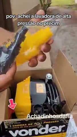 vídeo do produto