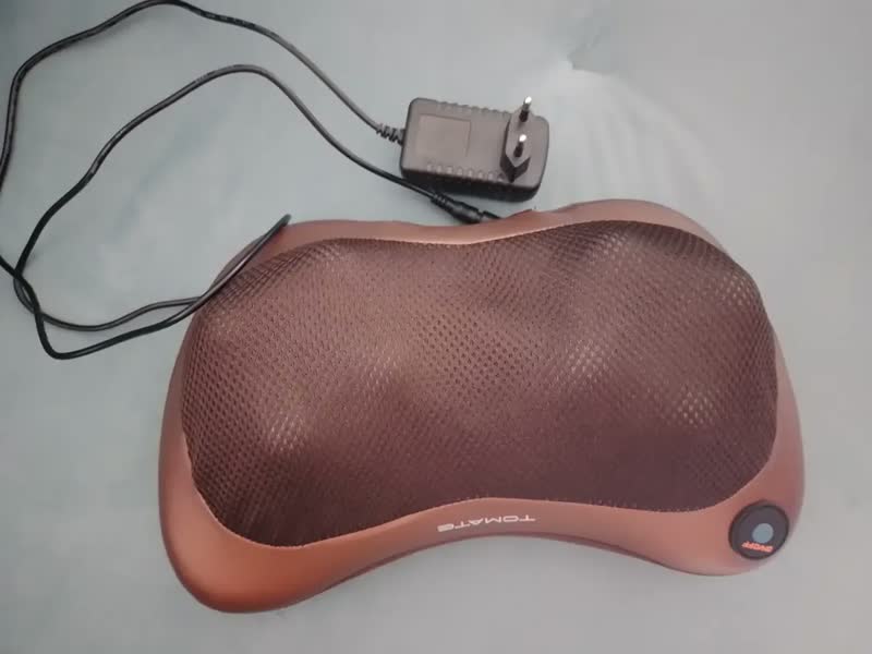 foto de Almofada Massageador Elétrico Pescoço Pés Lombar Costas Biv Marrom WIMAI VARIEDADES