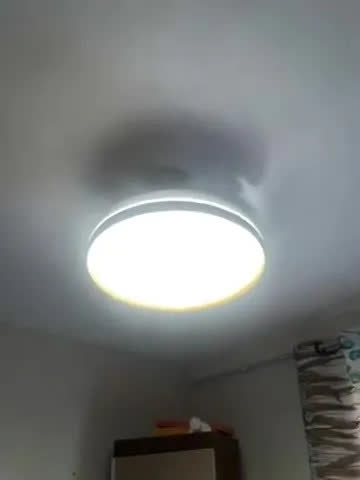 foto de Ventilador de Teto Silencioso Brightech 42 Polegadas Retrátil Bivolt com Controle Remoto e Luz LED, 3 Cores, 6 Velocidades, Reversível, Timer, Motor DC 30W, Ventilador Retratil Teto para Quarto e Sala
