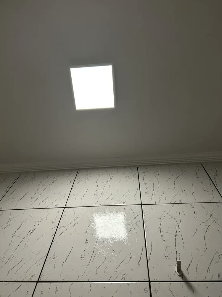 foto de Painel Led Plafon Inteligente Smart Com Borda Rgb Sobrepor Quadrado 24w Alexa Google Home Branco Ekaza