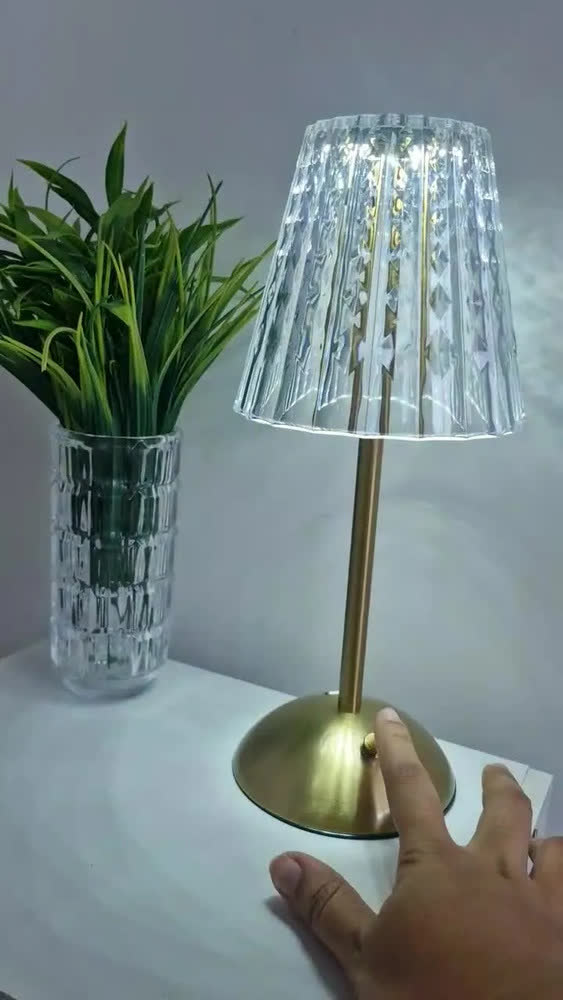 foto de Abajur de Mesa Led Luz Leitura Sem Fio Usb Moderna Touch Decorativa para Sala Quarto Cabeceira
