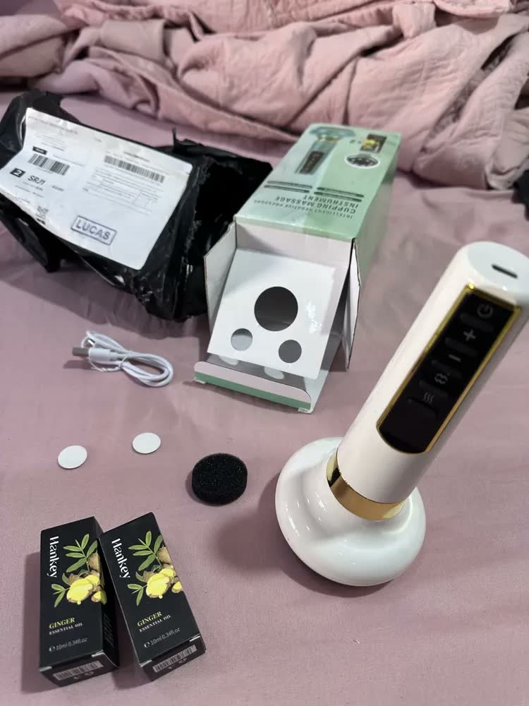 foto de Aparelho Massageador Com Ventosa Anti Celulite Infravermelho Variado