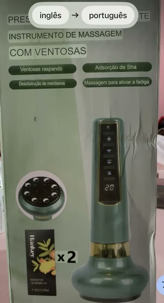 foto de Aparelho Massageador Com Ventosa Anti Celulite Infravermelho Variado